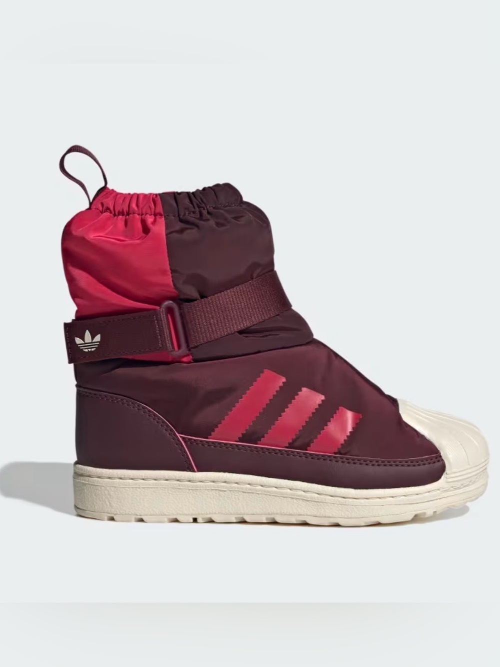 Adidas | NWOT - Supersized 360 Winterized Boot - Size 11.5 (Youth) - Burgundy/